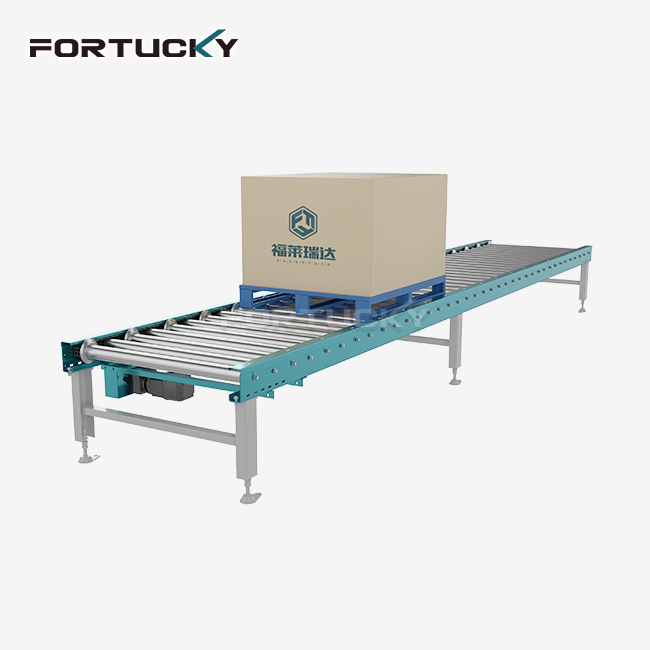 roller conveyor for warehouse